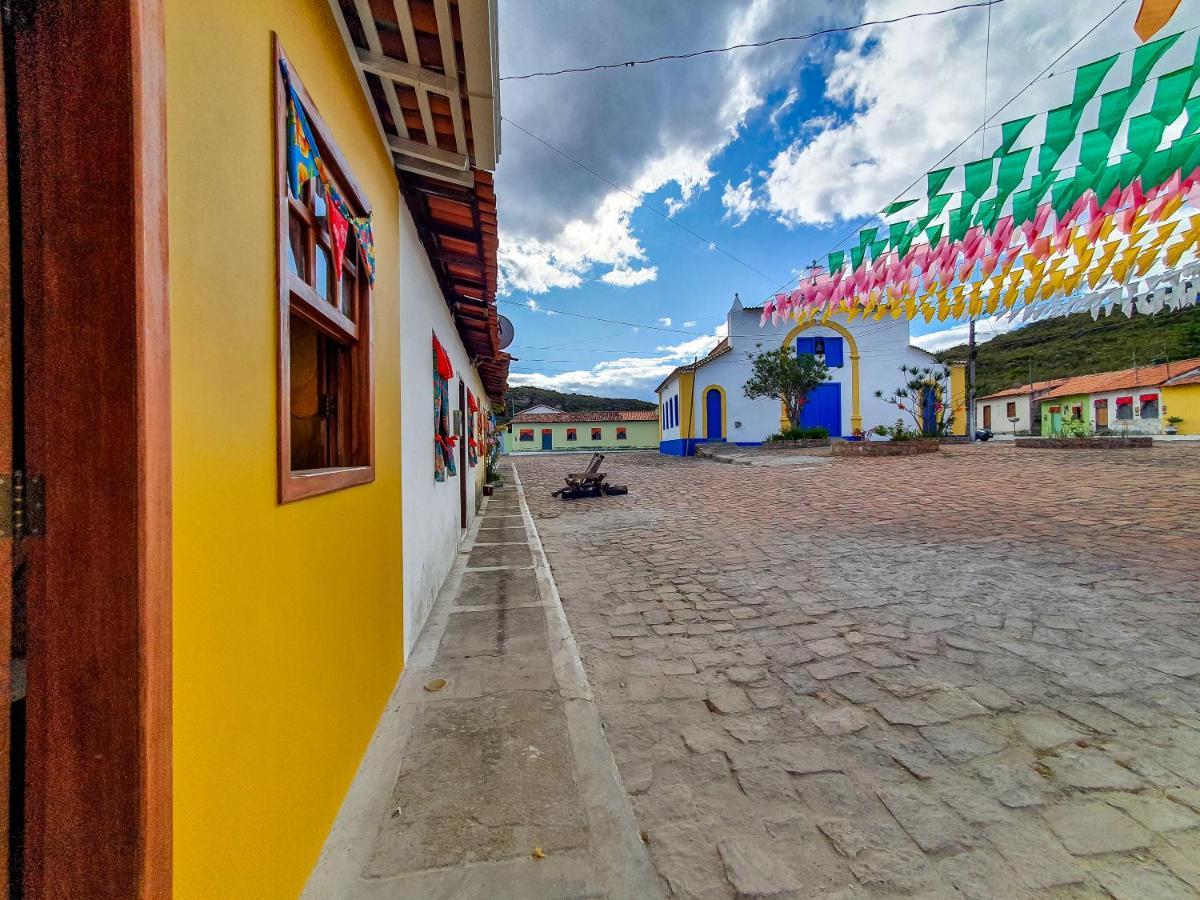 Casita Amarela Na Rua Mais Charmosa De Mucuge - Ba Villa Dış mekan fotoğraf