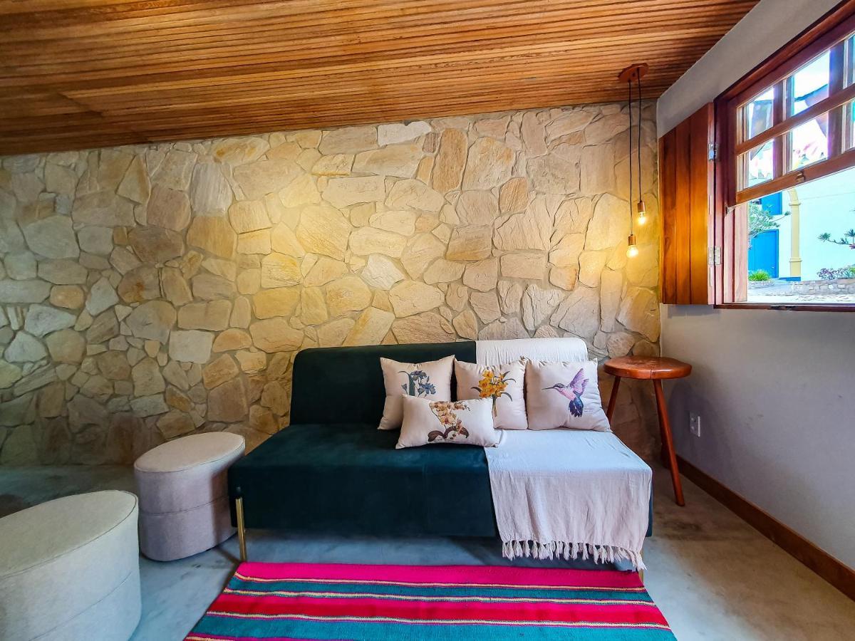 Casita Amarela Na Rua Mais Charmosa De Mucuge - Ba Villa Dış mekan fotoğraf